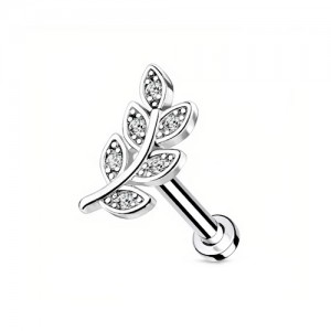 Piercing Labret Modelo 23 Rosca Interna Aço 316L Piercing Labret Modelo 23 Rosca Interna Aço 316L